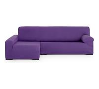 ECOMMERC3 Chaiselong Universal and Versatile Long Left Arm Sofa Cover, Purple Protector Easy to Install for Back, Seat and Arms