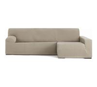 ECOMMERC3 Chaiselong | Universal and Versatile Long Right Arm Sofa Cover - Mink Colour Chaise Lounge Protector Easy to Install for Back, Seat and Arms