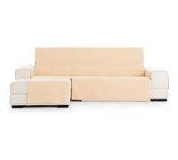ECOMMERC3 | Extra Left Size Chaise Longue Sofa Cover - Easy Installation Chaise Longue Sofa Cover with Elastic Bands Mustard Colour Compatible with Left or Right Chaise Longue Sofas