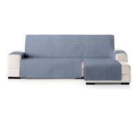 ECOMMERC3 | Extra Right Chaise Longue Sofa Cover Versatile and Easy to Install - Blue Right Chaise Longue Sofa Cover, Ideal for Partial Protection and Use with Pets
