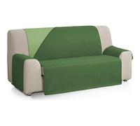ECOMMERC3 | Extra Soft Touch 4 Seater Sofa Cover - Adjustable Sofa Cover with Green Padding/Bottle - Reversible Sofa Cover