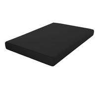ECOMMERC3 | Fitted Sheet Extra Soft and Comfortable Bed 80 cm - Fitted Sheet Black Made in Spain, Adjustable, Easy to Wash and Resistant