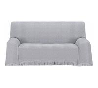 ECOMMERC3 | Multi-purpose Bedspread Size 130 x 180 cm for Sofa or Bed - Multi-purpose Foulard Extra Soft Touch Grey