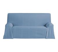 ECOMMERC3 Multi-purpose Bedspread Size 180 x 260 cm Sofa Bed Bedspread Blue Multipurpose Decorative for Sofa Bed Blanket Sofa Bed Lightweight and Elegant Blue