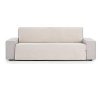 ECOMMERC3 | Multi-purpose Foulard Reversible Half Panama Size 180 x 270 cm Sofa and Bed Cover - Foulard Fabric Breathable and Soft to the Touch Grey Versatile Protection for Sofas and Beds