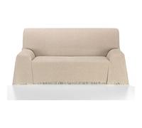 ECOMMERC3 | Multipurpose Bedspread Size 180 x 260 cm for Sofa or Bed - Multi-purpose Foulard Extra Soft Feel Beige