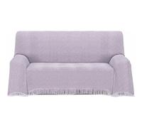 ECOMMERC3 | Multipurpose Bedspread Size 180 x 260 cm for Sofa or Bed - Multipurpose Foulard Extra Soft Touch Lilac Colour