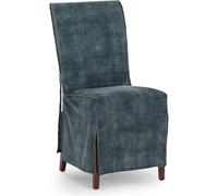 ECOMMERC3 | Non-Stretch Velvet Fabric Cushion Cover - Soft Touch Anthracite Grey Cushion Cover with Stain Resistant Finish and Adjustment with Decorative Ties