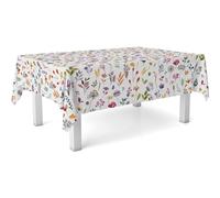 ECOMMERC3 Rectangular Oilcloth Tablecloth Size 100 x 140 cm Style, Durability and Easy Cleaning for Your Table - Stain Resistant and Waterproof Oilcloth Tablecloth