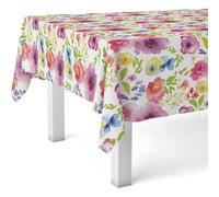 ECOMMERC3 | Oilcloth Tablecloth Rectangular Table Size 200 x 140 cm - Style, Durability and Easy Cleaning for Your Table - Stain-Resistant and Waterproof Oilcloth Tablecloth - Vienne Multicolor