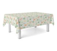 ECOMMERC3 | Oilcloth Tablecloth Size 140 x 140 cm Stain Repellent - Oilcloth Tablecloth Palm Green 100% Made in Spain Do Not Bleed Liquids