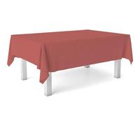 ECOMMERC3 | Oilcloth Tablecloth Size 220 x 140 cm Stain Repellent - Red Oilcloth Tablecloth 100% Made in Spain Do Not Bleed Liquids