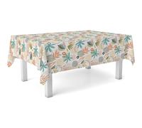 ECOMMERC3 | Oilcloth Tablecloth Size 240 x 140 cm Stain Repellent - Orange Seal Oilcloth Tablecloth 100% Made in Spain Do Not Bleed Liquids