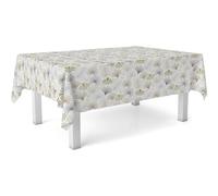 ECOMMERC3 Oilcloth Tablecloth Stain Resistant Rectangular Table 100 x 140 | For the table that does not stop all day, waterproof, wipe clean, rounded corners, made in Spain