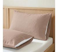 ECOMMERC3 | Pillowcase 105 100% Cotton - Nude Pink Pillowcase Softness and Freshness for a Breathable, Hypoallergenic and Durable Sleep