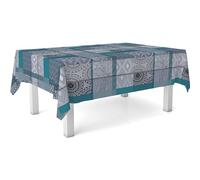 ECOMMERC3 Rectangular Oilcloth Tablecloth Size 100 x 140 cm Style, Durability and Easy Cleaning for Your Table - Stain Resistant and Waterproof Oilcloth Tablecloth