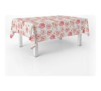 ECOMMERC3 Rectangular Oilcloth Tablecloth Size 140 x 140 cm Style, Durability and Easy Cleaning for Your Table - Stain Resistant and Waterproof Oilcloth Tablecloth