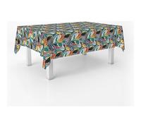 ECOMMERC3 Rectangular Oilcloth Tablecloth Size 140 x 140 cm Style, Durability and Easy Cleaning for Your Table - Stain Resistant and Waterproof Oilcloth Tablecloth