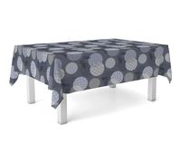 ECOMMERC3 Rectangular Oilcloth Tablecloth Size 140 x 140 cm Style, Durability and Easy Cleaning for Your Table - Stain Resistant and Waterproof Oilcloth Tablecloth