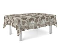 ECOMMERC3 Rectangular Oilcloth Tablecloth Size 240 x 140 cm Style, Durability and Easy Cleaning for Your Table - Stain-Resistant and Waterproof Oilcloth Tablecloth