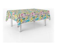 ECOMMERC3 Rectangular Oilcloth Tablecloth Size 240 x 140 cm Style, Durability and Easy Cleaning for Your Table - Stain-Resistant and Waterproof Oilcloth Tablecloth