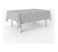 ECOMMERC3 Rectangular Oilcloth Tablecloth Size 250 x 140 cm Style, Durability and Easy Cleaning for Your Table - Stain Resistant and Waterproof Oilcloth Tablecloth