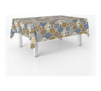 ECOMMERC3 Rectangular Oilcloth Tablecloth Size 260 x 140 cm Style, Durability and Easy Cleaning for Your Table - Stain-Resistant and Waterproof Oilcloth Tablecloth