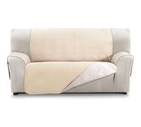 ECOMMERC3 | Reversible Sofa Cover for 2 Seater Sofa - Extra Soft Touch and Maximum Coupling Sofa Cover - Beige/Linen