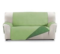 ECOMMERC3 | Reversible Sofa Cover for 2 Seater Sofa - Extra Soft Touch and Maximum Coupling Sofa Cover - Green/Bottle