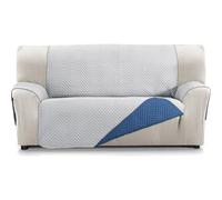 ECOMMERC3 | Reversible Sofa Cover for 2 Seater XL Sofa - Extra Soft Touch and Maximum Coupling Sofa Cover - Grey/Blue