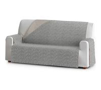 ECOMMERC3 | Reversible Sofa Cover Size 4 Seater Practical and Versatile Protection - Grey Reversible Sofa Cover Easy to Place, Ideal for Sofas and Pets