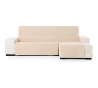 ECOMMERC3 | Right Size Chaise Longue Sofa Cover - Easy Installation Chaise Longue Sofa Cover with Elastic Elastics Ochre Colour Compatible with Left or Right Chaise Longue Sofas