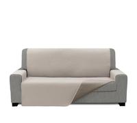 ECOMMERC3 | Sofa Cover Size 4 Seater Sofa Effect New - Beige - Ecru Easy Installation Fit Sofa Cover