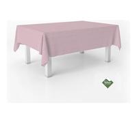 ECOMMERC3 | Stain Resistant Vichy Tablecloth for Rectangular Table Size 140 Round - Vichy Tablecloth Extra Soft and Waterproof Touch Pink