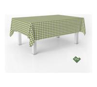 ECOMMERC3 | Stain Resistant Vichy Tablecloth for Rectangular Table Size 140 x 140 cm - Vichy Tablecloth with Extra Soft and Waterproof Touch Pistachio