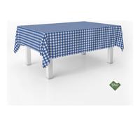 ECOMMERC3 | Stain Resistant Vichy Tablecloth for Rectangular Table Size 250 x 140 cm - Vichy Tablecloth Extra Soft and Waterproof Touch Royal