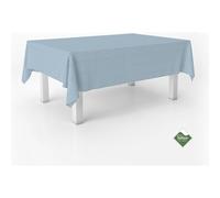 ECOMMERC3 | Stain Resistant Vichy Tablecloth for Round Table Size 140 - Vichy Tablecloth Extra Soft and Waterproof Touch Blue