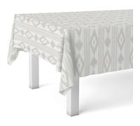 ECOMMERC3 Tablecloth Oilcloth Stain Resistant Rectangular Table 100 x 140 | For the table that does not stop all day, waterproof, does not absorb, edge that does not fray, 90% PVC and polypropylene