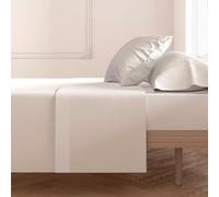 ECOMMERC3 | Top Sheet Bed 105 cm, 100% Soft, Breathable Cotton, Extra Soft Top Sheet White