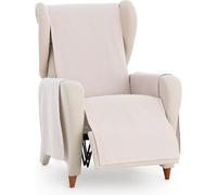 ECOMMERC3 | Universal Adjustable Sofa Cover Size 1 Seater Partial Protection for Sofa - Mauve Easy Installation with Elastic Bands