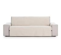 ECOMMERC3 | Universal Adjustable Sofa Cover Size 2 Seater Partial Protection for Sofa - Grey Sofa Cover Easy Installation with Elastic Bands