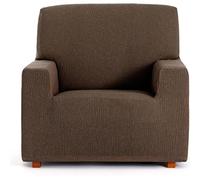 ECOMMERC3 Universal and Versatile 1 Seater Sofa Cover - Brown Protective Sofa Cover Easy to Install for Back, Seat and Arms