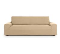 ECOMMERC3 Universal and Versatile 3 Seater Sofa Cover - Beige Sofa Cover Protector Easy to Install for Back, Seat and Arms
