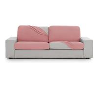 ECOMMERC3 Universal and Versatile XL Sofa Seat Cover - Pink Sofa Cover Protector Easy to Install for Back, Seat and Arms