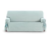 ECOMMERC3 | Universal Sofa Cover with Elastic Bands Size 3 Seater - Adjustable Sofa Cover Ecru/Mint Colour, Back, Seat and Arm Protection Easy and Versatile Renovation
