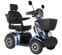 Ecomobi MS02 MAX Heavy Duty Mobility Scooters 8mph, 500 lbs Capacity | 32 miles Range, 40Ah Battery, 15° Hill Climbing Capacity, Luxurious Design, Turn Signal, USB Charging Port