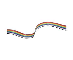 econ connect 28AWG9RM1 Ribbon Cable 30.50m 9x0.08mm² Grey 1mm Spacing