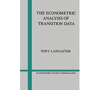 Econometric Analysis, Transitn Data: 17 (Econometric Society Monographs, Series Number 17)