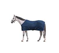 Economic Fleece Blanket Cross Straps Midnight Blue 36"