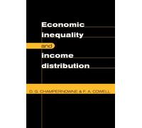 Economic Inequality and Income Distribution